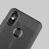 Xiaomi Mi 8 - Kılıf Auto Focus Karbon Niss Silikon Kapak - 5