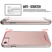 Apple iPhone 8 - Kılıf Şeffaf Sert Koruyucu Gard Silikon - 3