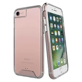 Apple iPhone 8 - Kılıf Şeffaf Sert Koruyucu Gard Silikon - 1