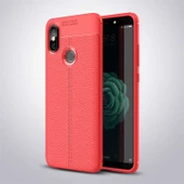 Xiaomi Mi 8 - Kılıf Auto Focus Karbon Niss Silikon Kapak - 1