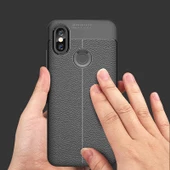 Xiaomi Mi 8 - Kılıf Auto Focus Karbon Niss Silikon Kapak - 7