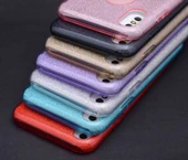 Apple iPhone X - Kılıf Simli Koruyucu Shining Silikon - 2