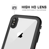 Apple iPhone XS Max 6.5 - Kılıf 360 Korumalı 1-1 Su Geçirmez Kılıf - 7