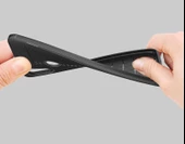 Xiaomi Mi 8 - Kılıf Auto Focus Karbon Niss Silikon Kapak - 8
