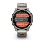 Garmin Fenix 8 – 47mm AMOLED Sapphire Titanyum Vented Titanyum Kayışlı - 5