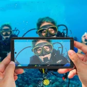 Samsung Galaxy S20 - Kılıf 360 Full Koruma Su Altı Çekimleri Ve Kuryeler İçin Kılıf thumbnail 4