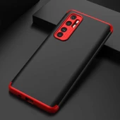 Xiaomi Mi Note 10 Lite - Kılıf Parmak izi Yapmayan 3 Parça Ays Kapak thumbnail 5