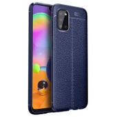 Samsung Galaxy A31 - Kılıf Auto Focus Karbon Niss Silikon Kapak thumbnail 1