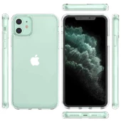 Apple iPhone 11 - Kılıf Sert Cam Gibi Şeffaf Koruyucu Coss Kapak - 6