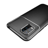 Xiaomi Mi 10 Lite - Kılıf Auto Focus Karbon Negro Silikon Kapak thumbnail 3