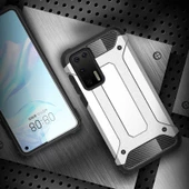 Huawei P40 - Kılıf Çift Katman Zırh Tank Crash Military Kapak thumbnail 5