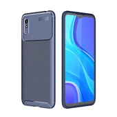 Xiaomi Redmi 9A - Kılıf Auto Focus Karbon Negro Silikon Kapak - 1
