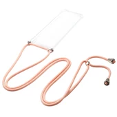 Samsung Galaxy A31 - Kılıf Şeffaf İp Askılı Koruyucu X-rop Kapak thumbnail 2