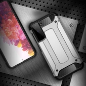 Samsung Galaxy S21 Plus - Kılıf Çift Katman Zırh Tank Crash Military Kapak thumbnail 6