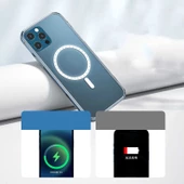 Apple iPhone 11 Pro - Kılıf Wireless Şarj Özellikli Şeffaf Sert Koruyucu Tacsafe Kapak - 2
