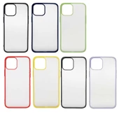 Apple iPhone 12 Pro Max - Kılıf Arkası Buzlu İnce Mess Kapak thumbnail 5