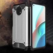Xiaomi Redmi Note 9 5G - Kılıf Çift Katman Zırh Tank Crash Military Kapak thumbnail 2