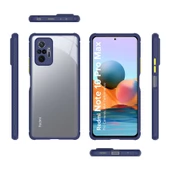 Xiaomi Redmi Note 10 Pro - Kılıf ​​Arkası Şeffaf Sert Kaff Kapak thumbnail 3