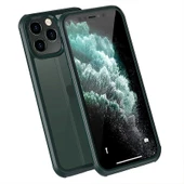 Apple iPhone 12 Pro Max - Kılıf 360 Full Koruma Ön Ve Arka Dor Kapak - 4