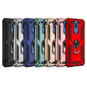 Huawei Mate 10 Lite - Kılıf Yüzüklü Zırh Tank Vega Kapak thumbnail 2