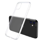 Apple iPhone 11 - Kılıf Sert Şeffaf Pürüzsüz Vonn Kapak thumbnail 1