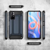 Xiaomi Redmi Note 11 Global - Kılıf Çift Katman Zırh Tank Crash Military Kapak thumbnail 5