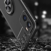 Vivo Y15S - Kılıf Yüzüklü Karbon Ravel Silikon Kapak thumbnail 8