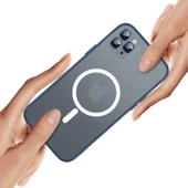 Apple iPhone 11 Pro Max - Kılıf Mokka Wireless Kapak - 5