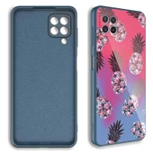 Samsung Galaxy A12 - Kılıf Kamera Korumalı Desenli Sert Silikon Epoksi Kapak thumbnail 2