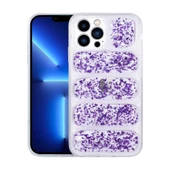 Apple iPhone 13 Pro - Kılıf Kamera Korumalı Simli Airbag'li Dalga Kapak thumbnail 1