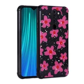 Xiaomi Redmi Note 8 Pro - Kılıf Simli Desenli Kamera Korumalı Parlak Popy Kapak - 1
