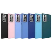 Samsung Galaxy Note 20 Ultra - Kılıf Metal Çerçeve ve Buton Tasarımlı Silikon Luna Kapak thumbnail 2