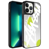 Apple iPhone 13 Pro - Kılıf Aynalı Desenli Kamera Korumalı Parlak Mirror Kapak thumbnail 1