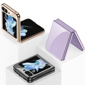 Samsung Galaxy Z Flip 5 - Kılıf Kıpta Lensli Kapak - 5