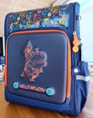 Hello Dragon Okul Çantası Omurga Koruyucu Mavi - 2