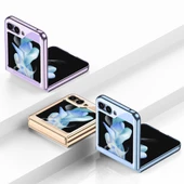 Samsung Galaxy Z Flip 5 - Kılıf Kıpta Lensli Kapak - 4