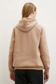 Kapüşonlu Sweatshirt Kahve - 6