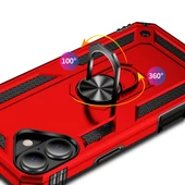 Apple iPhone 16 Plus - Kılıf Yüzüklü Zırh Tank Vega Kapak - 2