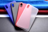 Apple iPhone XS Max 6.5 - Kılıf 1.Kalite Mat Ultra İnce PP Kapak - 4