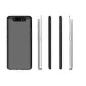 Samsung Galaxy A80 - Kılıf Şeffaf Soft Slim Fitt Süper Silikon Kapak - 2