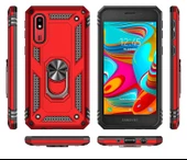 Samsung Galaxy A2 Core - Kılıf Yüzüklü Zırh Tank Vega Kapak - 3