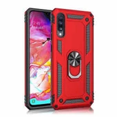 Samsung Galaxy A70 - Kılıf Yüzüklü Zırh Tank Vega Kapak - 8