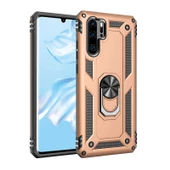 Huawei P30 Pro - Kılıf Yüzüklü Zırh Tank Vega Kapak thumbnail 1