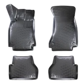 Rizline 3D Oto Paspas Siyah Renk Audi A4 B8 2008 - 2016 ile uyumlu - 1