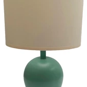 Minimal Polyester Abajur Turkuaz - 2