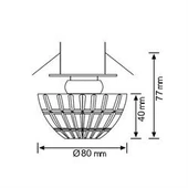 Jupiter Camlı Spot - 1280 - 2