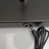 Konik Şapka Metal Şarjlı Masa Lambası Siyah - 4