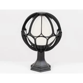 Bahar Siyah Papatya Set Üstü Fener Bahçe Aydınlatma Armatürü - 1306 - 1