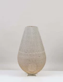 El Dokuması Rattan Yer Aydınlatması 110 cm - 1