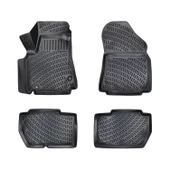 Rizline 3D Oto Paspas Siyah Renk Peugeot Partner Tepe 90 HP 2008 - Sonrası ile uyumlu - 1